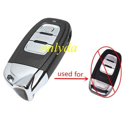 For Lamborghini 3 button keyless modified key shell with blade
