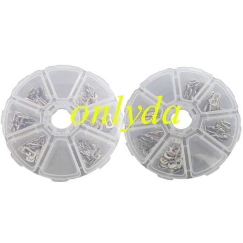 For peugeot lock wafer it contains 1,2,3,4,5,6,7,8,9,10,11,12 Each part has 20pcs