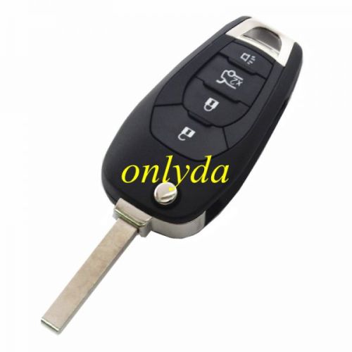 For 4 button flip remote key blank