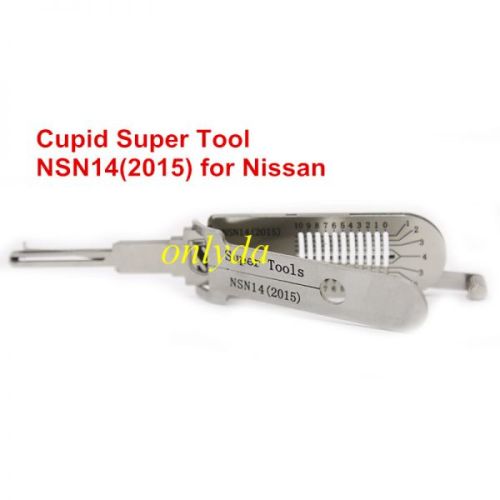 For NSN14 2015 decoder and lockpick 2 in 1 Cupid Super tool for Nissan