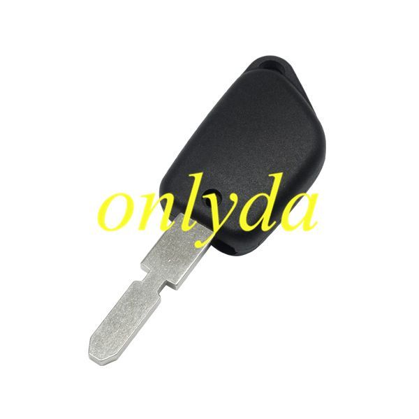 For  Peugeot 2 button remote  key blank with 4 track blade (without )