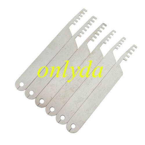 For 3 pieces lock pick set