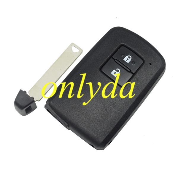 For Toyota 2 button remote key shell ,the button is square