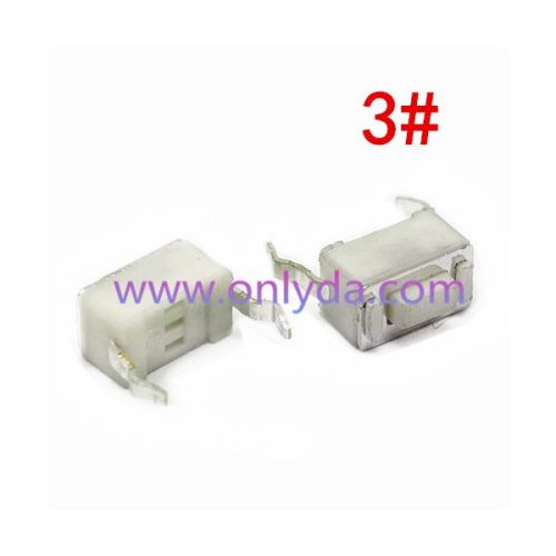 For ALPS remote key switch 3#  6*3*4.3mm