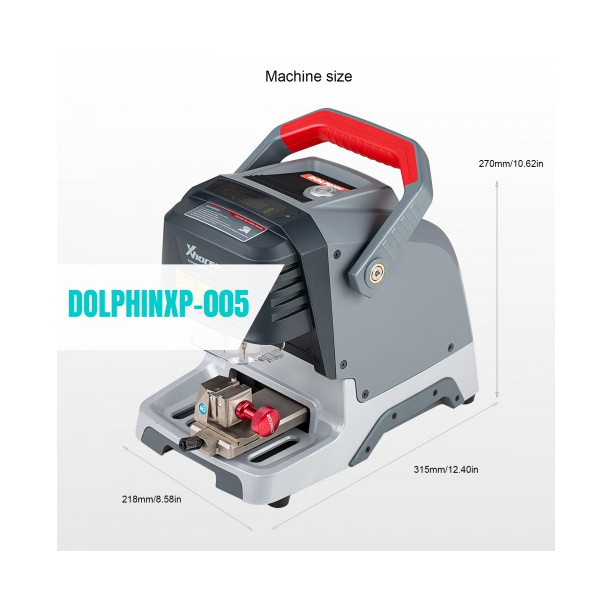 V1.5.3 Xhorse Dolphin XP-005 Key Cutting Machine Works on Mobile Phone APP Multi-Language