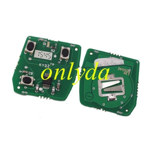 For mitsubish 3 button remote key with 434mhz