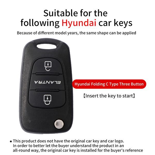 For Hyundai 8 Sonata, Balang moving, old ix35 TPU protective key case,please choose the color