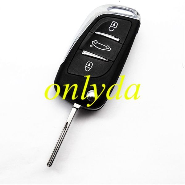 For Citroen 3 buttion key blank  with HU83 blade