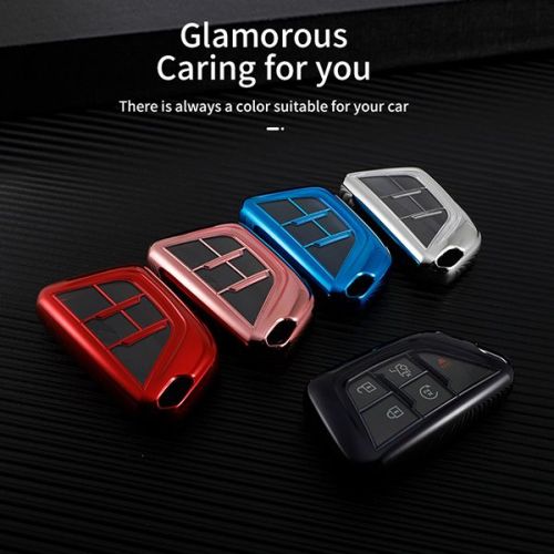 For Cadillac XT5 XT4/XTS/XT6/CT6/ATS-L 5button TPU protective key case , please choose the color