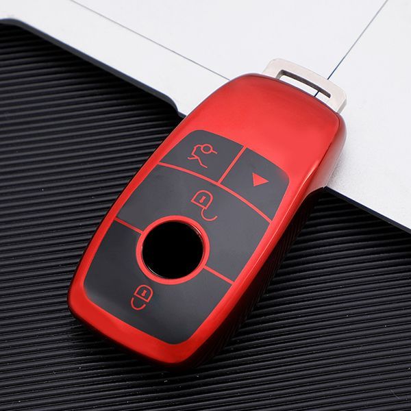 For Benz 4 button TPU protective key case,please choose the color