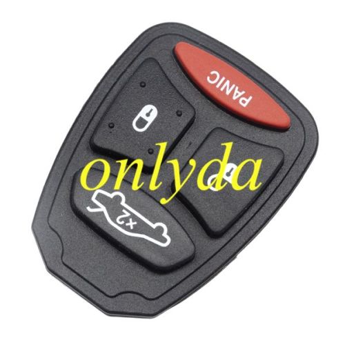 For Chrysler for  Dodge for  Jeep 3+1 Button key pad