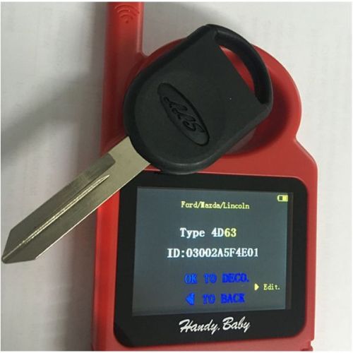 For FORD electronic 4D63 transponder key