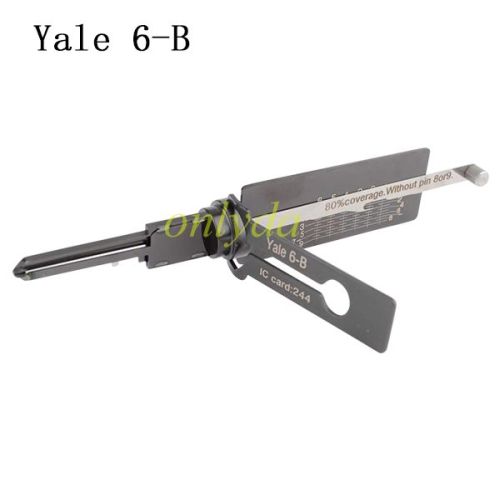 Yale-6-B AKK 2 in 1 decode and lockpick for Residential Lock