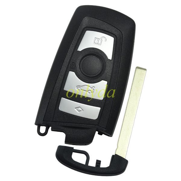 For BMW 4 button remote key blank (Black )