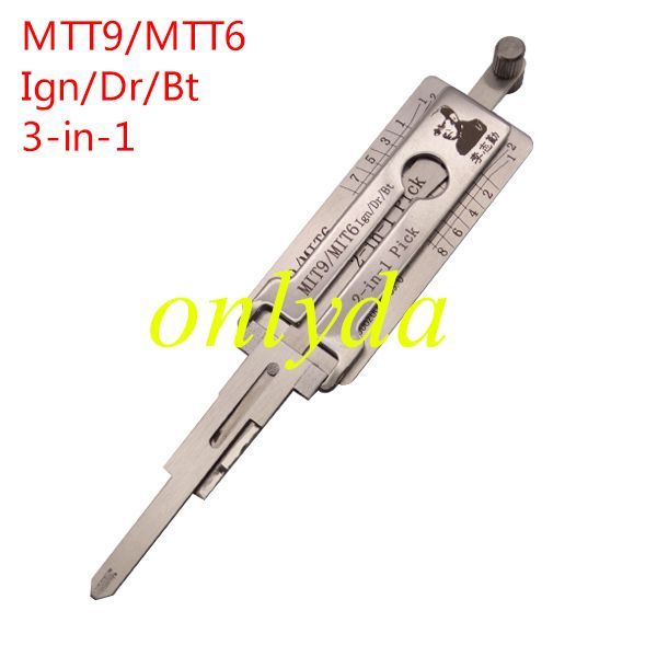 For MIT9\MIT6  2 In 1 lock pick and decoder for old Mitsubishi,Daihatsu