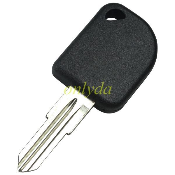 Daewoo transponder  key blank with left blade ,can put TPX long chip