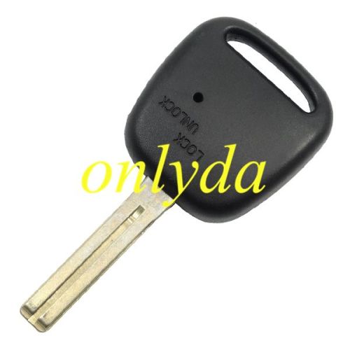 For Toyota 1 button remote key with light hole with TOY48 blade