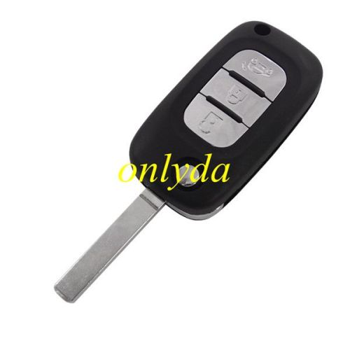 For smart 3 button remote key shell