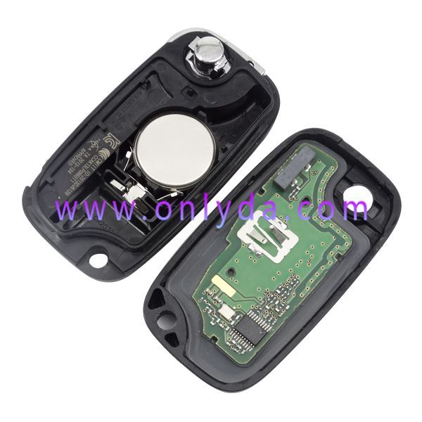 For OEM Renault 3 button remote key with 434mhz