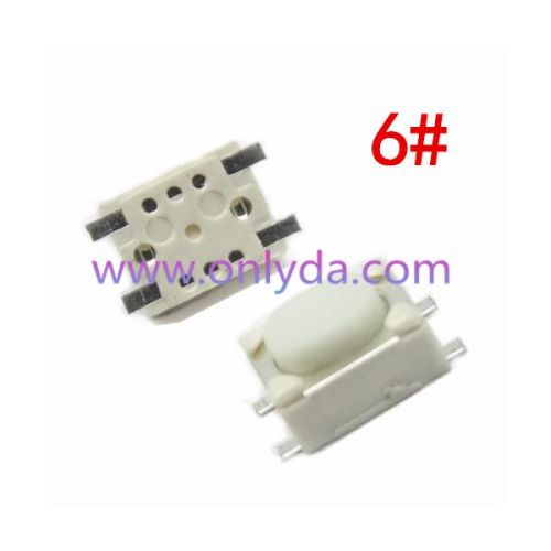 For ALPS remote key switch 6# 4*4*0.8mm