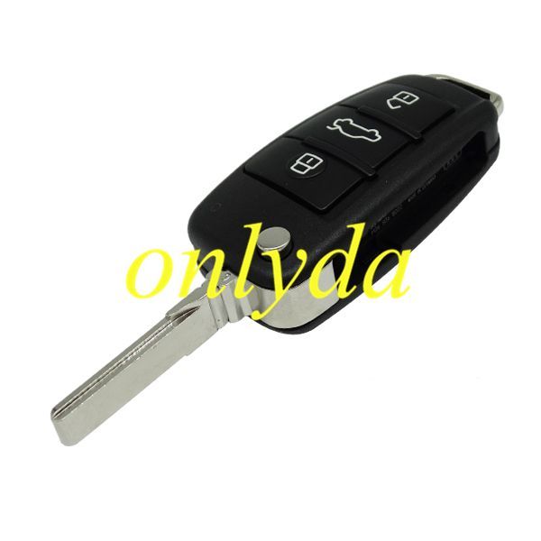 For Audi A6L 3 button Remote Key Blank