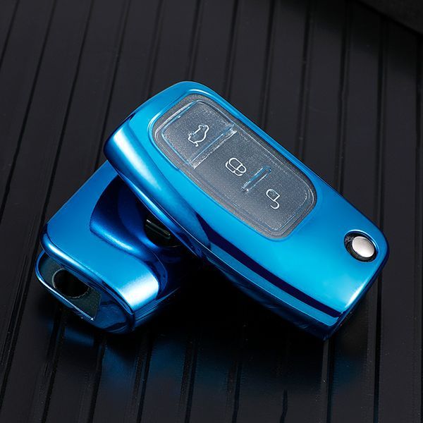 For Ford TPU protective key case  black or red color, please choose