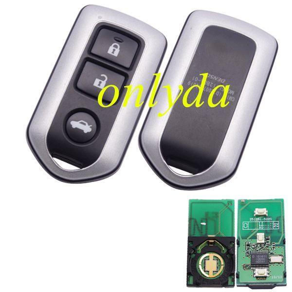 For  Toyota 3 button remtoe key  Camry and Highland car 315mhz