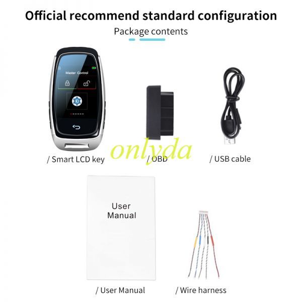 For CF920 Universal Smart Car Key LCD Screen remote