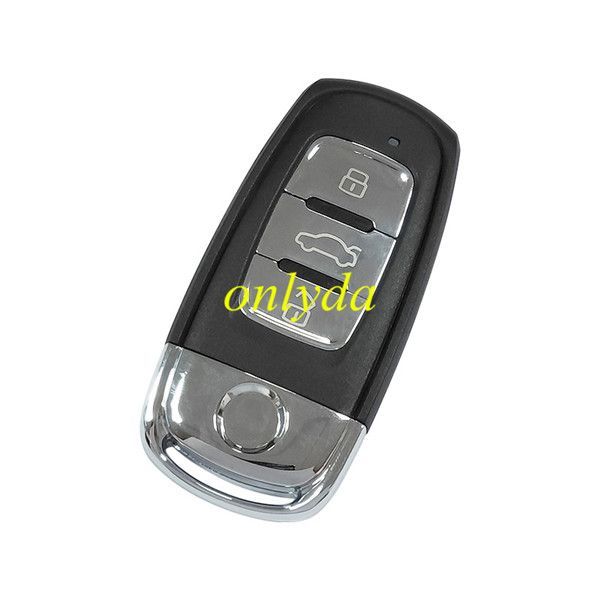For VW MQB platm modified  3 button flip remote key  with ID48 chip-434mhz