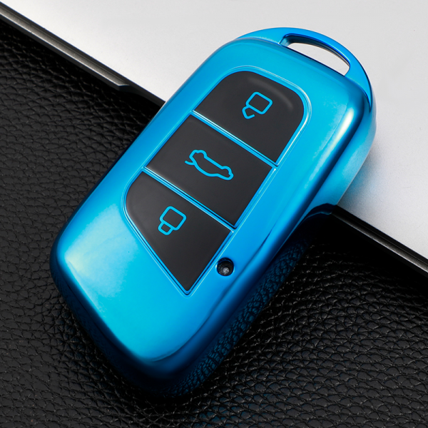 For Chery  3 button  TPU protective key case, please choose  the color