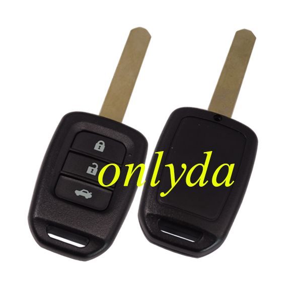 For Honda 3 button key blank