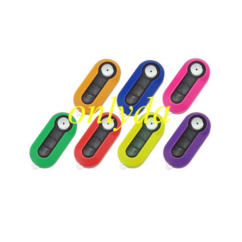 For Fiat 3 button remote key blank in 7 color (if you don't know how to fit and unfit, please don’t' buy)