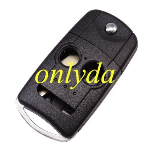 For Honda 2+1 button flip remote key blank