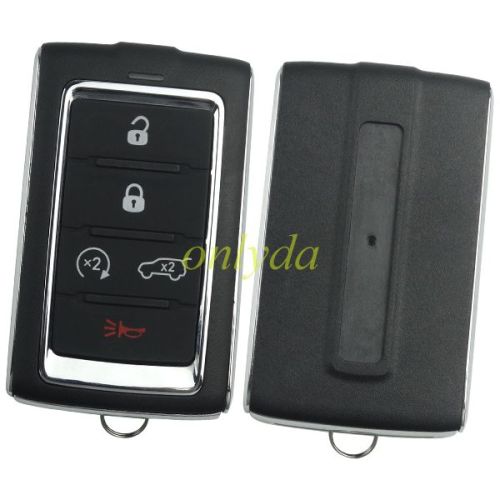 For Jeep 4+1 button remote key blank