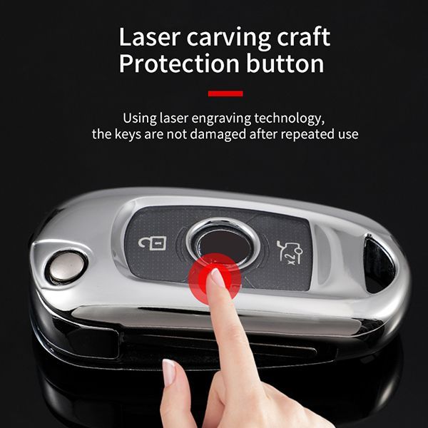 For Buick TPU protective key case  black or red color, please choose