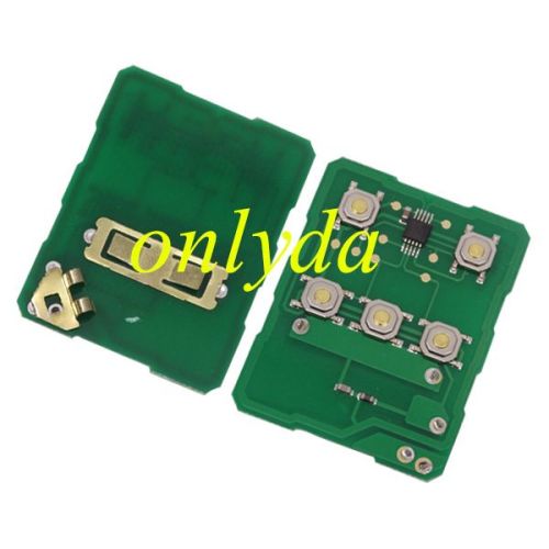 For Ford 3+1 button remote key with 315/433mhz