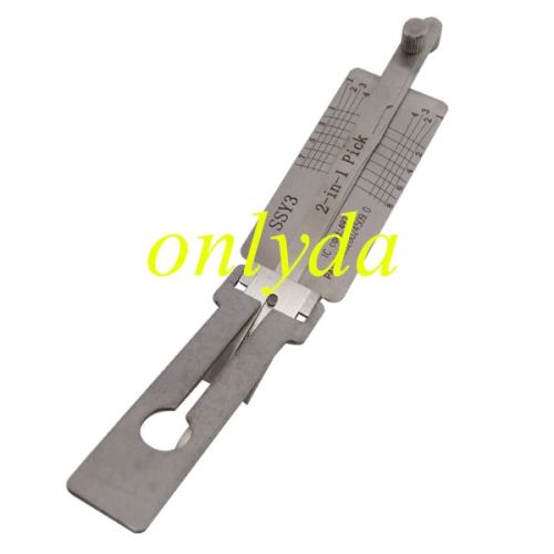 For SSY3 lock pick and decoder For Korea Ssangyong
