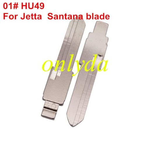 KEYDIY brand key blade  01#HU49 For Santana