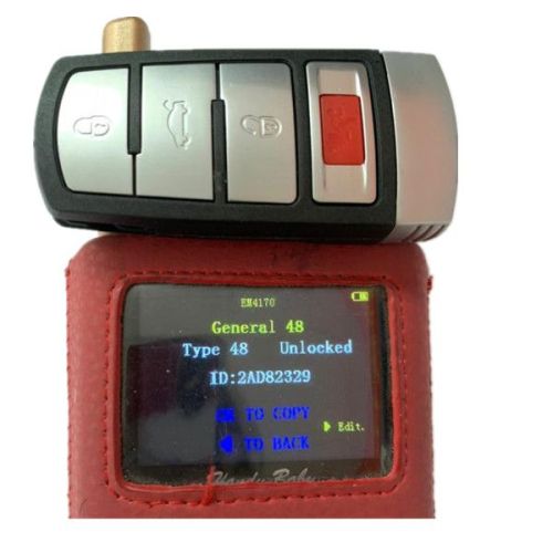 For VW keyless 3+1  button remote key with ID48 chip-315mhz