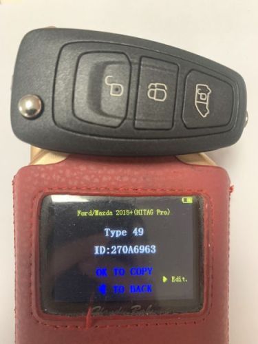 For OEM Ford 3 button remote key with 433.92MHZ FSK model  with electronic 49 chip GK2T15K601-AB A2C94379403