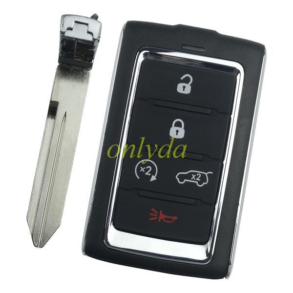 For Jeep 4+1 button remote key blank