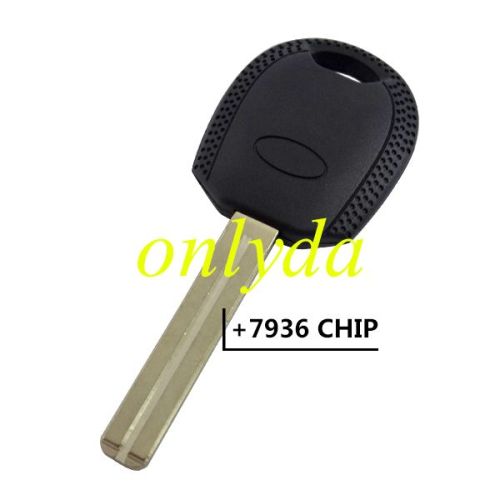 For Kia transponder key with 7936 chip
