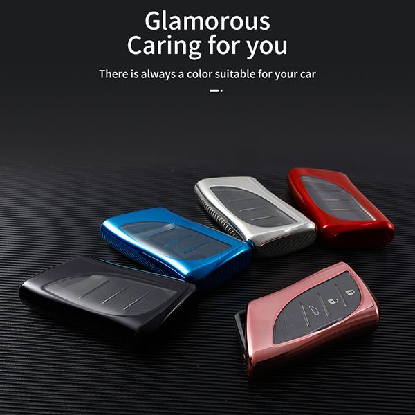 For Lexus TPU protective 3 button key case  please choose the color