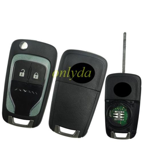 For Opel OEM 2 button remote key with 434mhz  5WK50079 95507070 chip GM(HITA G2) 7937E chip