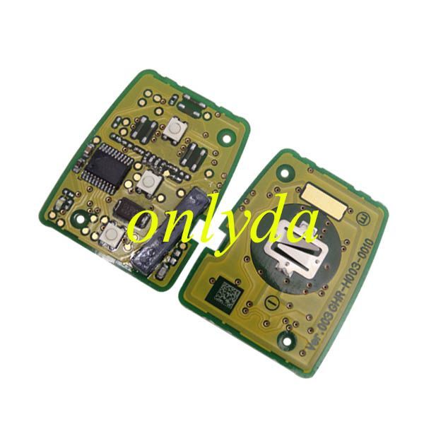 For Honda 2+1 button remote key with 434MHZ with chip 47-7961XTT inside