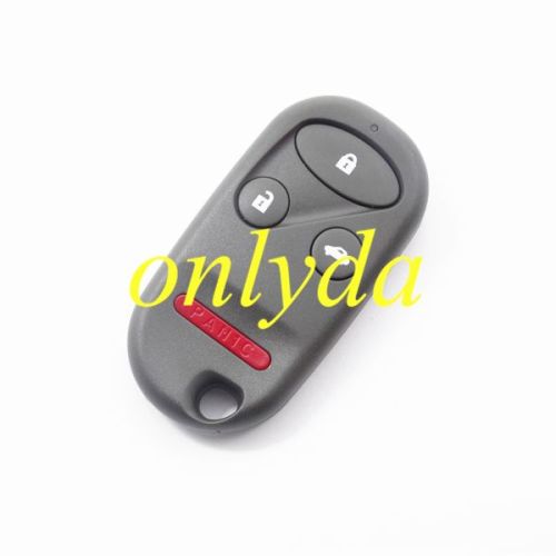 For Honda 3+1 button remote  key blank without  without battery part
