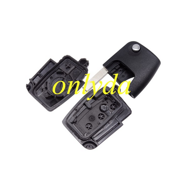 For Ford Focus 2 button Flip remote key blank