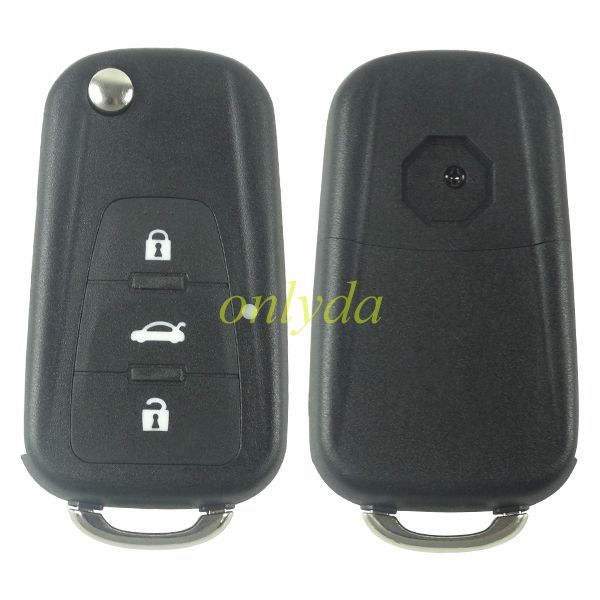 For MG 3 button flip remote key shell