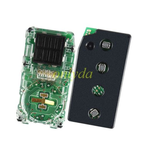 For OEM CH-R 2+1 button remote with Toyota H chip-434mhz