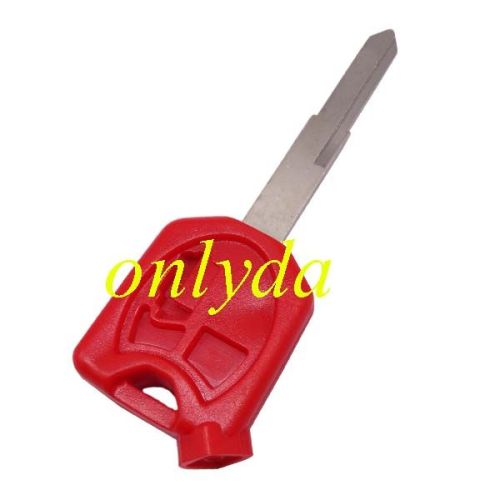 For Honda-Motor bike key blank with right blade（red）